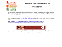 Tablet Screenshot of ghim.com